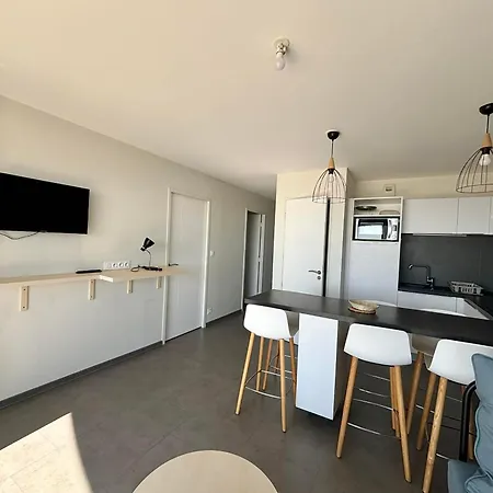Plage, Piscine, Balcon, Animaux, Parking - Fr-1-194-201 アパート